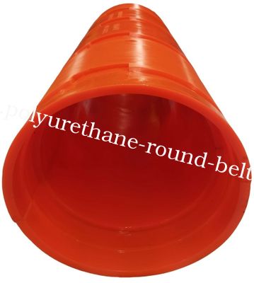 Underwater Pu Subsea Cable Protection Red Color