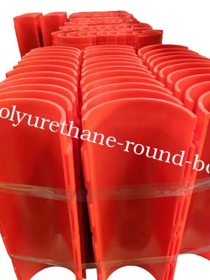 Underwater Pu Subsea Cable Protection Red Color