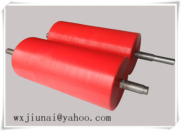 Erosion Resistant conveyor belt rollers , Aging Resistant Pu roller