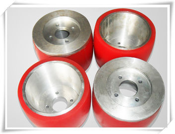 Aging Resistant Polyurethane Wheels / PU Roller Coating Erosion Resistant