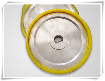Aging Resistant Polyurethane Wheels / PU Roller Coating Erosion Resistant